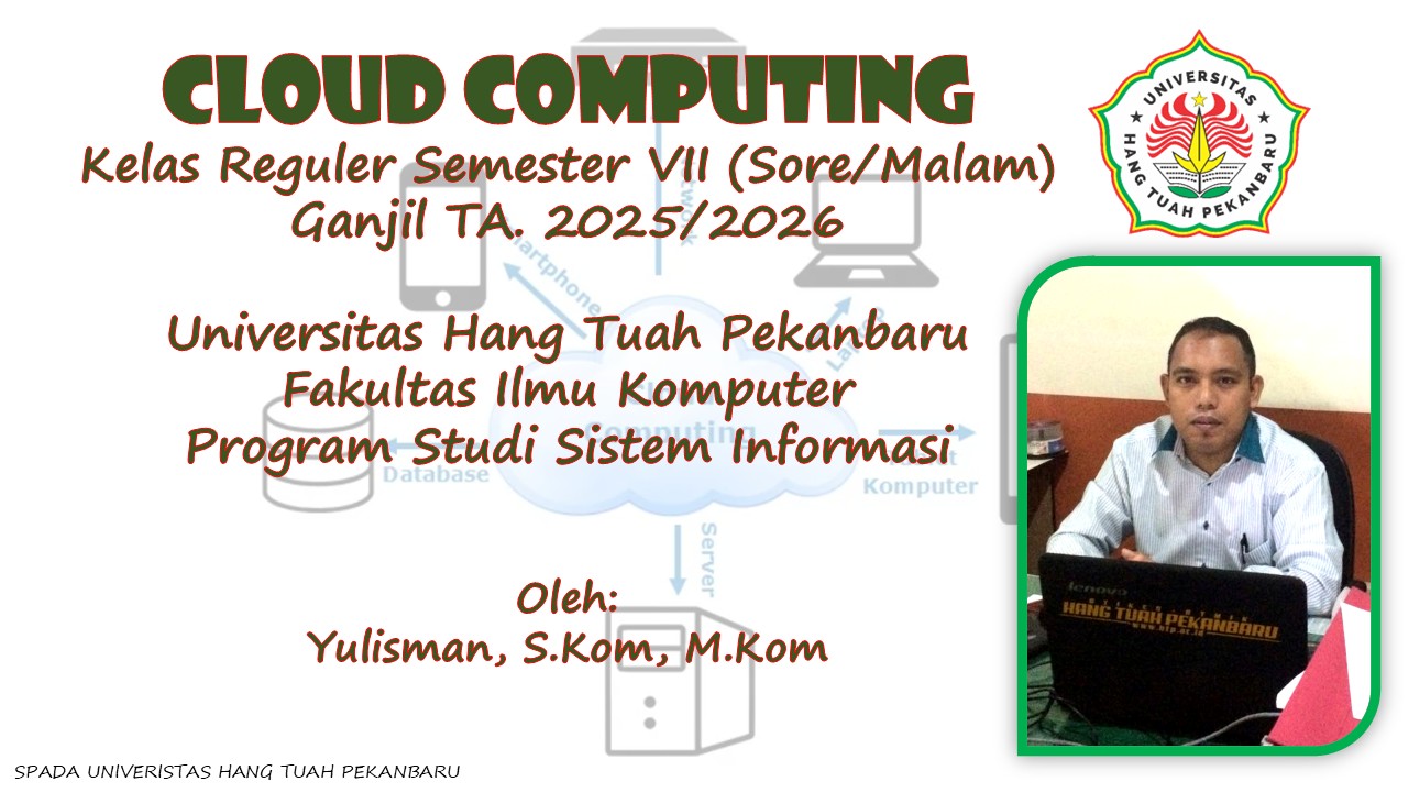 Cloud Computing 22SI-2 (Sore/Malam) Yul
