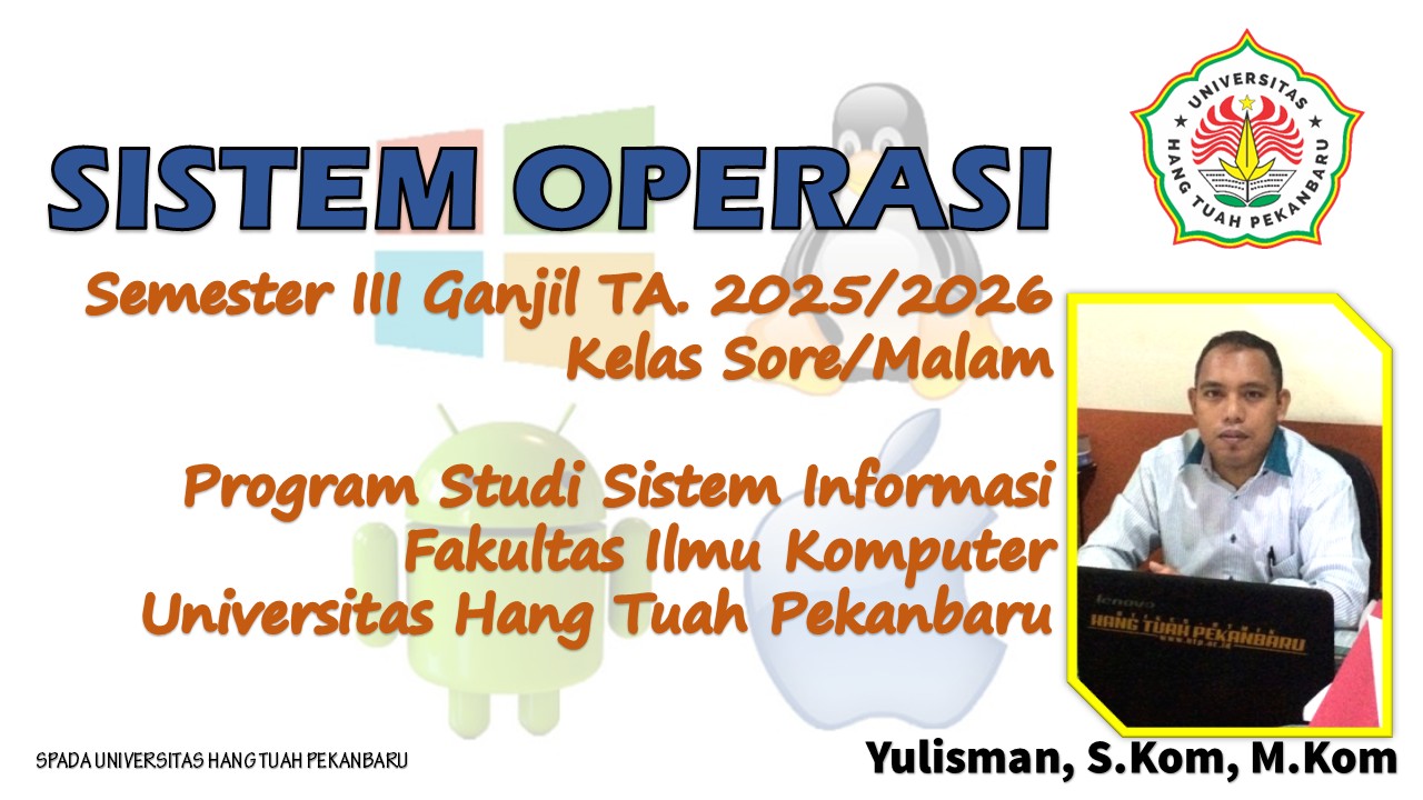 Sistem Operasi 24SI-2 (Sore/Malam) Yul