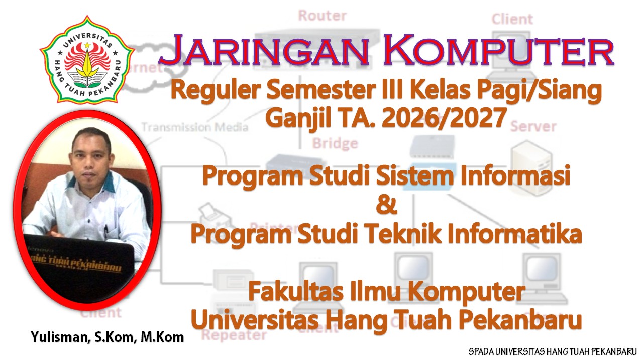 Jaringan Komputer 25SI-TI-1 Yul