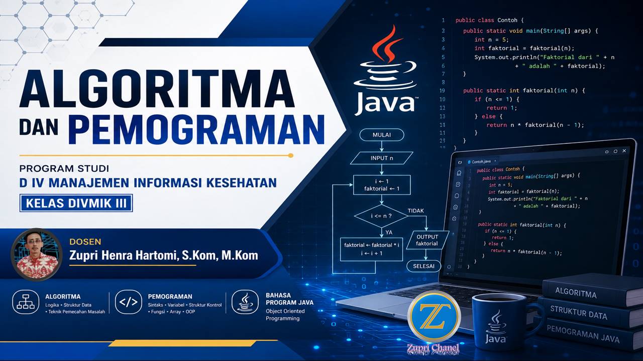Algoritma dan Pemograman - Kelas D4MIK III - 20261- ZHH