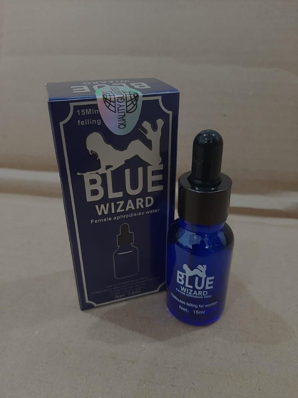 Blue Wizard Di Padang