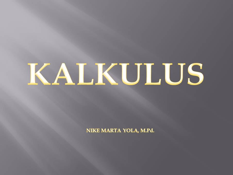 KALKULUS-MS33802-NMY
