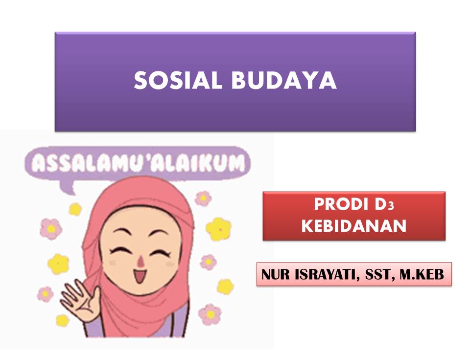 SOSIAL BUDAYA