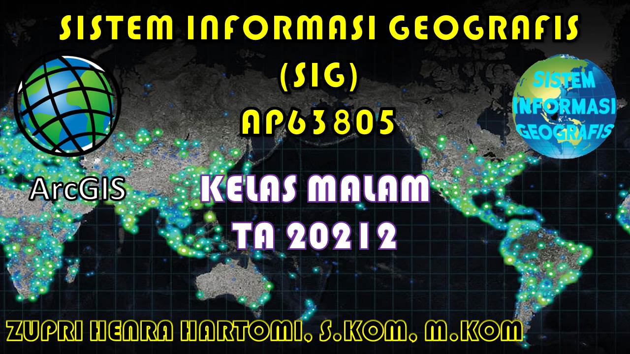 Sistem Informasi Geografis - TI Malam 20212 -ZHH