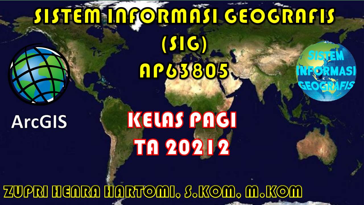 Sistem Informasi Geografis - TI Pagi 20212 -ZHH