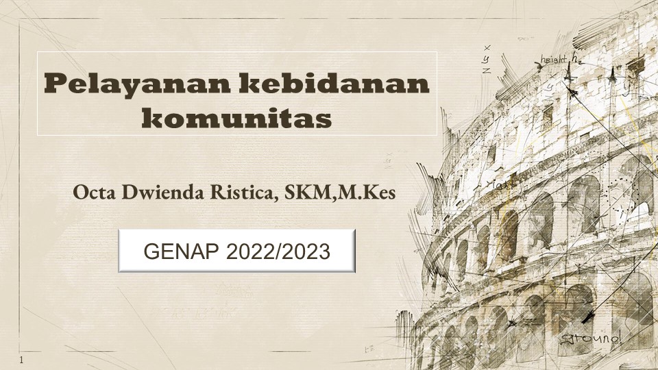 PELAYANAN KEBIDANAN KOMUNITAS/OCTA DWIENDA/GENAP 2022-2023